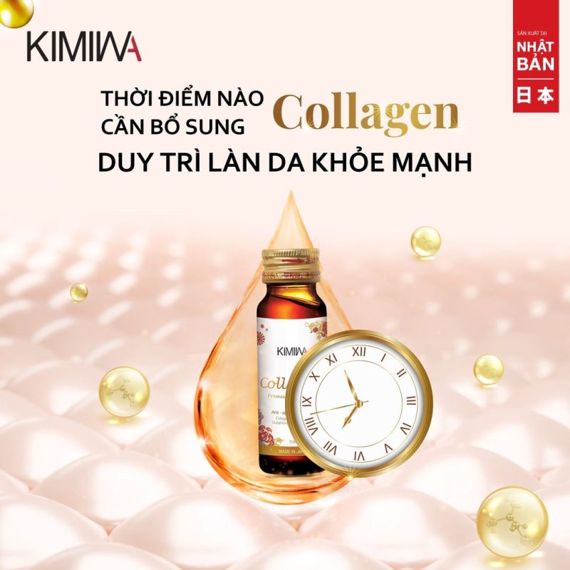 Bổ sung collagen toàn diện cho cơ thể với Kimiwa Collagen